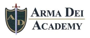 Arma Dei Academy 2026 logo